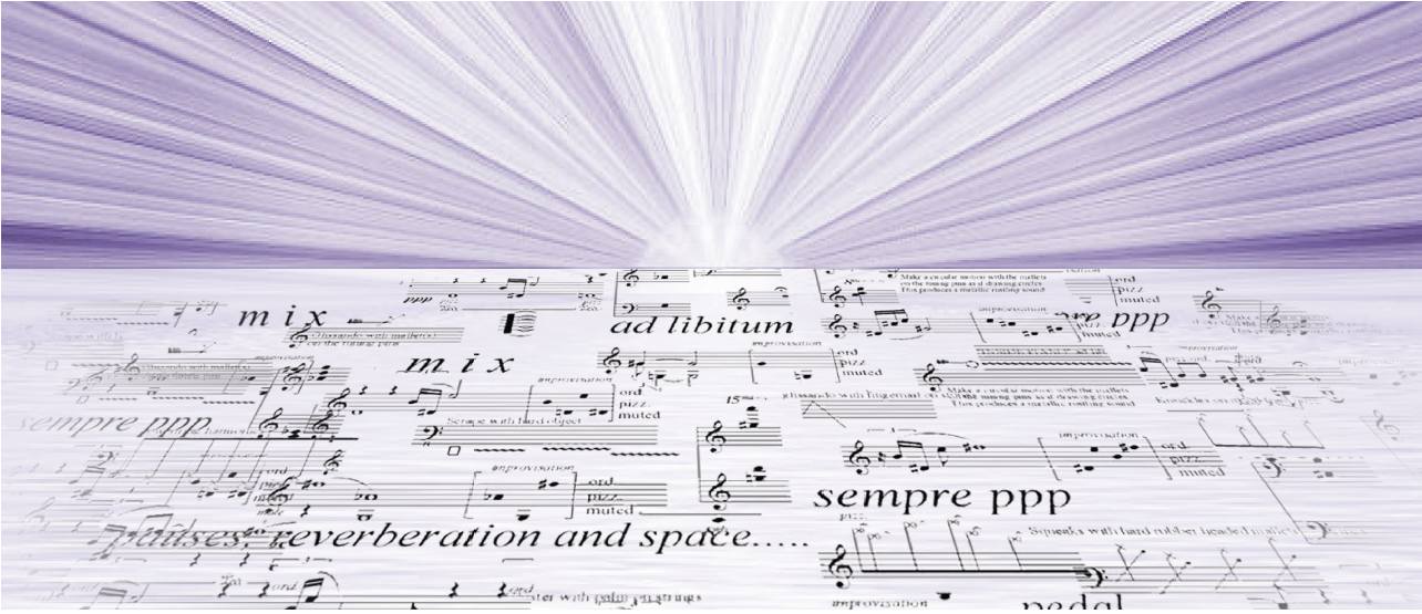 grafik des flyers zum Konzert des modern art ensembles